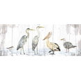 thumbnail image 2 of Reed, Tara 18x10 Gold Ornate Wood Framed with Double Matting Museum Art Print Titled - Birds of the Coast Rustic Panel, 2 of 4