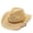 Beige, variant on ManxiVoo Hand Knitted Breathable Hollow Wide Brim Sun Hat for Women Men Outdoor Summer Parties and Travel