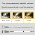 thumbnail image 3 of LED Luminous Picture Frame, LED Light Painting Decoration, 3 Light Modes, Brightness Adjustable, Adjustable Light Painting For Living Room, For Decorative Wall Desk Gift, 3 of 8