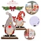 thumbnail image 5 of Monstrate Feliz Navidad Adorno LED Bosque Sin rostro Muñeca Navidad Adornos de Decoración del hogar con luces Regalo Kits de decoración para fiestas sombrero gris, 5 of 6