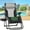 Green, variant on NiamVelo Oversized Zero Gravity Chair Folding Lounge Chair Outdoor Patio Adjustable Recliner W/Cup Holder, Green