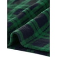 thumbnail image 6 of INSPIRE CHIC Women's Blouse Slim Fit Turtleneck Pleated Front Long Sleeve Knit Top M Green, 6 of 8