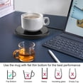 thumbnail image 2 of Calentador de taza de café eléctrico Apagado automático portátil Bebida de escritorio, 2 of 5