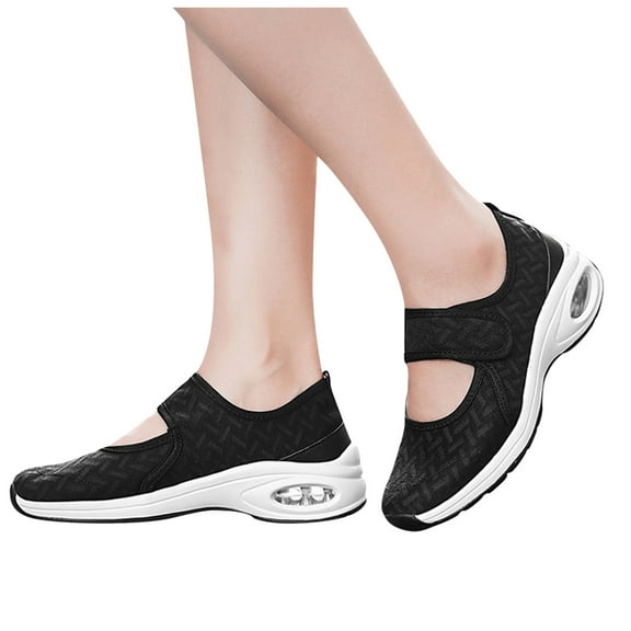 Mostsola Sneakers for Women Mary Jane Shoes Mesh Walking Shoes Comfort Air Cushion Nurse Shoes