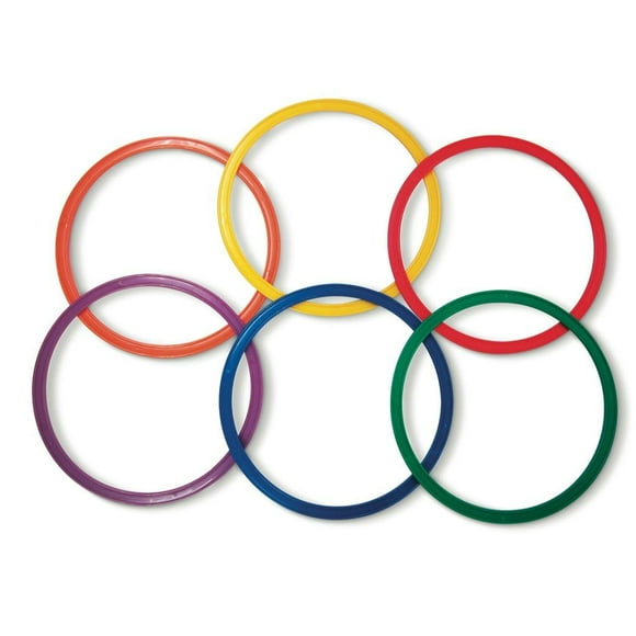Palos Sports Sports et Agility Cerceaux Plats - Ensemble de 12-14 Pouces, 20 Pouces Ou 24 Pouces (20 Pouces)