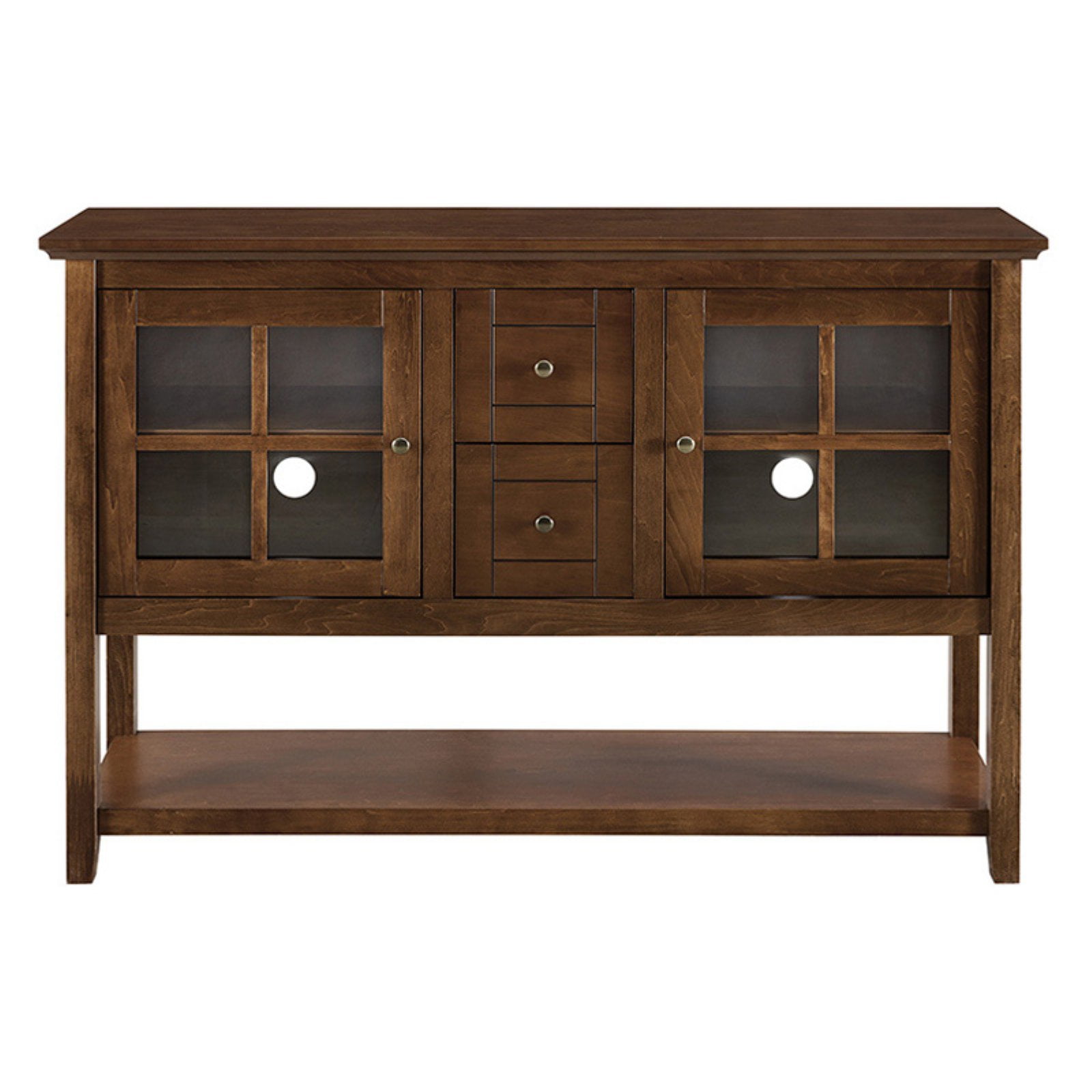 Walker Edison Wood 52 in. Console Table Buffet TV Stand