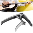 thumbnail image 4 of Acoustic Guitar Capo, Trigger Capo Strong Spring  For Playing Silver, 4 of 8