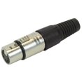 thumbnail image 1 of PRO SIGNAL - 5 Pole XLR Socket with Black Coloured Strain Relief, 1 of 1