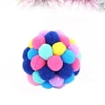 thumbnail image 2 of OULII 1Set Bouncy Ball Cat Interactive Toy with Sound Making for Playtime Round Plastic 6x2.36x2.36in, 2 of 8