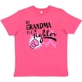 thumbnail image 3 of Inktastic My Grandma is a Fighter Breast Cancer Awareness Youth T-Shirt, 3 of 5