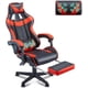 thumbnail image 1 of Computer Chair Office Ergonomic Gamer Chair Black Gaming Chairs With Footrest Mobile Armchair Relaxing Backrest Reclining Wheels My Lux Decor Round, 1 of 14