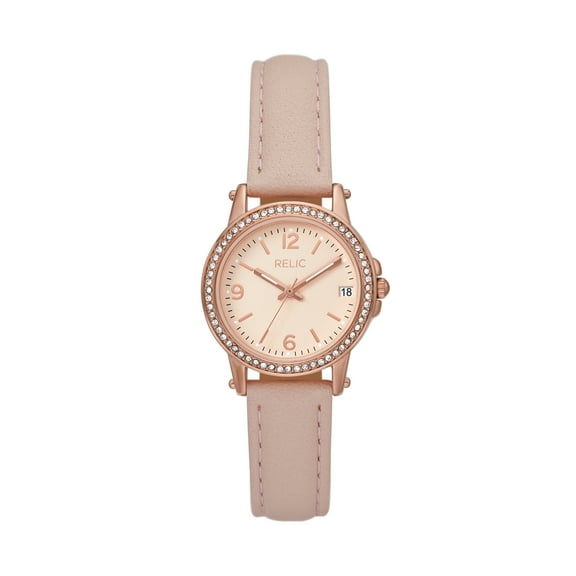 Relic Women's Matilda Three-Hand Date, Rose Gold-Tone Alloy Watch