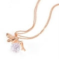 thumbnail image 1 of PENGXIANG 1PC Mode Femmes Cristal Fée Ange Aile Pendentif Longue Chaîne Pull Collier Cadeau, 1 of 8