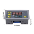 thumbnail image 4 of kurtrusly Digital Display Timing Delay Relay Replacement Home Hotel Adjustable Cycle Timer Control Switch Controller Electronic Component DC 12V 240W, 4 of 6