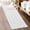 Pure White, variant on Waffle Bathroom Rug, Large Super Absorbent Non Slip Washable Bathroom Rugs Decor, Boho Quick Dry Rubber Backed Bath Mat for Shower Toilet Hallway Hotel, Grey, 24" W X 72" L 1pc