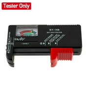 Battery Tester Universal Volt Checker AAA, AA, C, D, 9V& Button Perfect H6O0