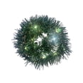 thumbnail image 2 of 6.6 FT Wall Mounted Christmas Tree Garland - Flat Christmas Tree, with Christmas Snowflake Lights, for Wall Decor, Holiday Christmas Decorations for Mantle Wall Door, 2 of 8