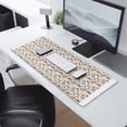 thumbnail image 2 of Long Mouse Pads for Desk,Beige Cartoon Horse Rainbow Pattern Desk Mats on Top Of Desks, Desk Mouse Pad Extra Large with 3mm Non-Slip Base and Stitched Edge for Gaming,Office,Work,Home 31.5"x11.8", 2 of 6