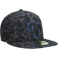 thumbnail image 3 of Men's New Era Black Los Angeles Rams Amoeba Camo 59FIFTY Fitted Hat, 3 of 6