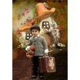 thumbnail image 3 of BSDHOME Polyester Photo Backdrops Fantasy Mushroom Children Photo Props for Studio Photography Background 5x7ft, 3 of 4