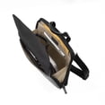 thumbnail image 3 of boconi mens tyler tumbled folio leather laptop briefcase with shoulder strap bag, black, 3 of 4