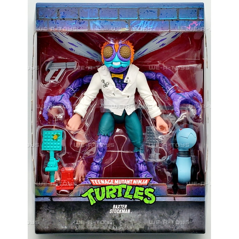 Neca Teenage Mutant Ninja Turtles TMNT Mirage Baxter Stockman Action Figure