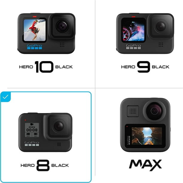 GoPro HERO8 Black + Chargeur Double + Batterie - Caméra sport