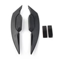 thumbnail image 2 of NS Motorcycle Air Deflector Winglet Fairing black Universal Motorbike Side Spoiler Side Fairing Winglets Wing Kit 1 pair, 2 of 5