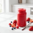 thumbnail image 4 of Jarming Collections 24oz Glass Mason Jars – BPA-Free Plastic Lids, Airtight Reusable Jars for Canning, Food Storage & Pantry Organization – Made in USA (2 pack) (Set of 2), 4 of 10