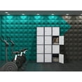 thumbnail image 3 of STANI Metal Locker Steel Storage Cabinet with 4 Doors for Office School Gym Metal Storage Locker Cabinets for Employees Students Steel Locker, 3 of 8