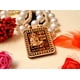 thumbnail image 4 of Kamada Combination of Shri Laxmi Sahastranaam(1000 names) holy book and exquisite Bageshwar Tulsi (basil) mala,Spritual Pendant Necklace for Women and Men, 4 of 5