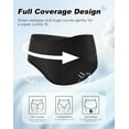 thumbnail image 2 of INNERSY Girls Cotton Underwear Full Coverage Breathable Briefs 8 Pack for Teens Age 8-16(XL,Black), 2 of 9
