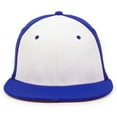 thumbnail image 3 of Outdoor Cap CAGE25 Black Anti-Glare Undervisor-White/Royal/Royal-XS/S, 3 of 5