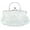 White, variant on Evening Clutch Bag for Women Vintage Beaded Sequin Handbag Bridal Wedding Purse