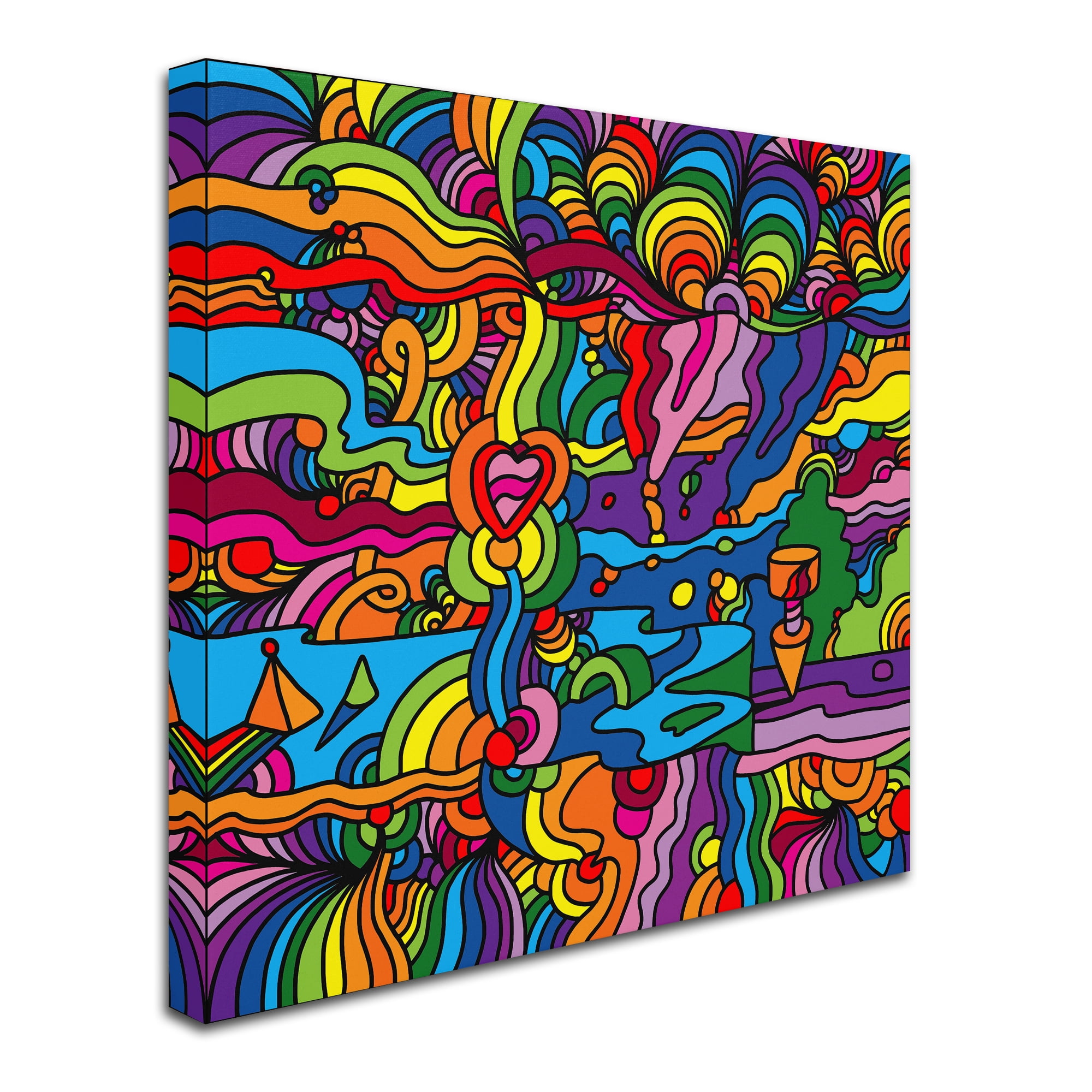 Trademark Fine Art 'Pop Art Mambo 216B' Canvas Art by Howie Green