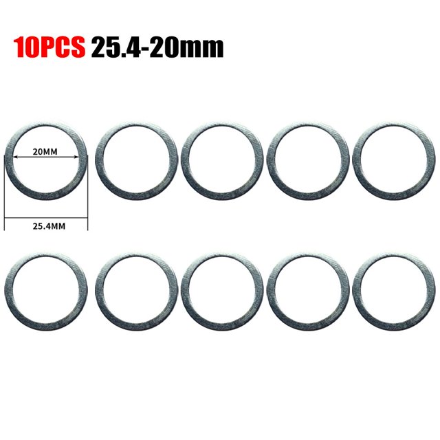 Lefu 10pcs CircularSaw Ring For Saw Blade Reduction Ring Conversion Ring Multi-size