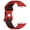 red black, variant on Bands For 8 Replacement Wristbands Colourful Silicone Bracelets Quick Release