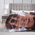 thumbnail image 4 of Johnny Depp Blanket Bedding Fleece Blanket Soft Throw Blankets Lightweight Anti-Static Blanket - 3 Sizes, 4 of 5