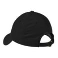 thumbnail image 4 of Port Authority Sueded Cap-One Size (Black), 4 of 4