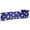 B*3Yard, variant on VKLU 2.5" Wired Edge Ribbon, 5 Yards Blue Stars Patriotic Ribbon for Independence Day Decor & Gift Wrapping