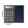 thumbnail image 3 of Xihbxyly Tableta Lcd Portátil, Calculadora y Pizarra Dos En Uno, Recargable, Ecológica, Diseño Ligero, para Oficina, Tamaño Compacto de 6,7 Pulgadas., 3 of 7