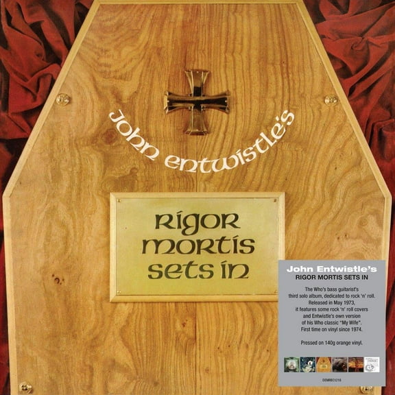 John Entwistle - Rigor Mortis Sets In - 140-Gram Orange Colored Vinyl - Music & Performance