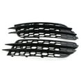 thumbnail image 4 of NS Front Bumper Honeycomb Fog Light Grille Cover for Audi A6 C7 Sedan 2012-15 Black, 4 of 7