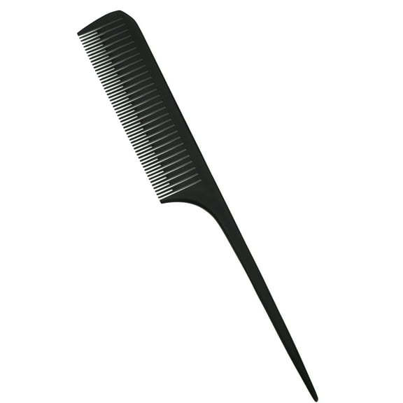 Vocoste Rat Tail Comb Long Tail Tip Comb Plastic Tail Comb Hair Styling Combs for Women Men 0.04" Tooth Width