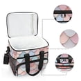 thumbnail image 6 of FORMRS Insulated Cooler Bag 24 Cans Capacity Soft Leakproof Lunch Box with Side Pockets, Art Pattern, 6 of 7