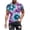 HGG317-Hot Pink, variant on Yaoyar Men's Tie Dye Shirt Funny Rainbow Psychedelic Graphic Short Sleeve Crewneck Casual T-Shirt Tops