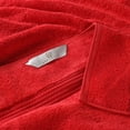 thumbnail image 5 of Superior Egyptian Cotton Absorbent Red Bath Towel Set of 4, 5 of 13