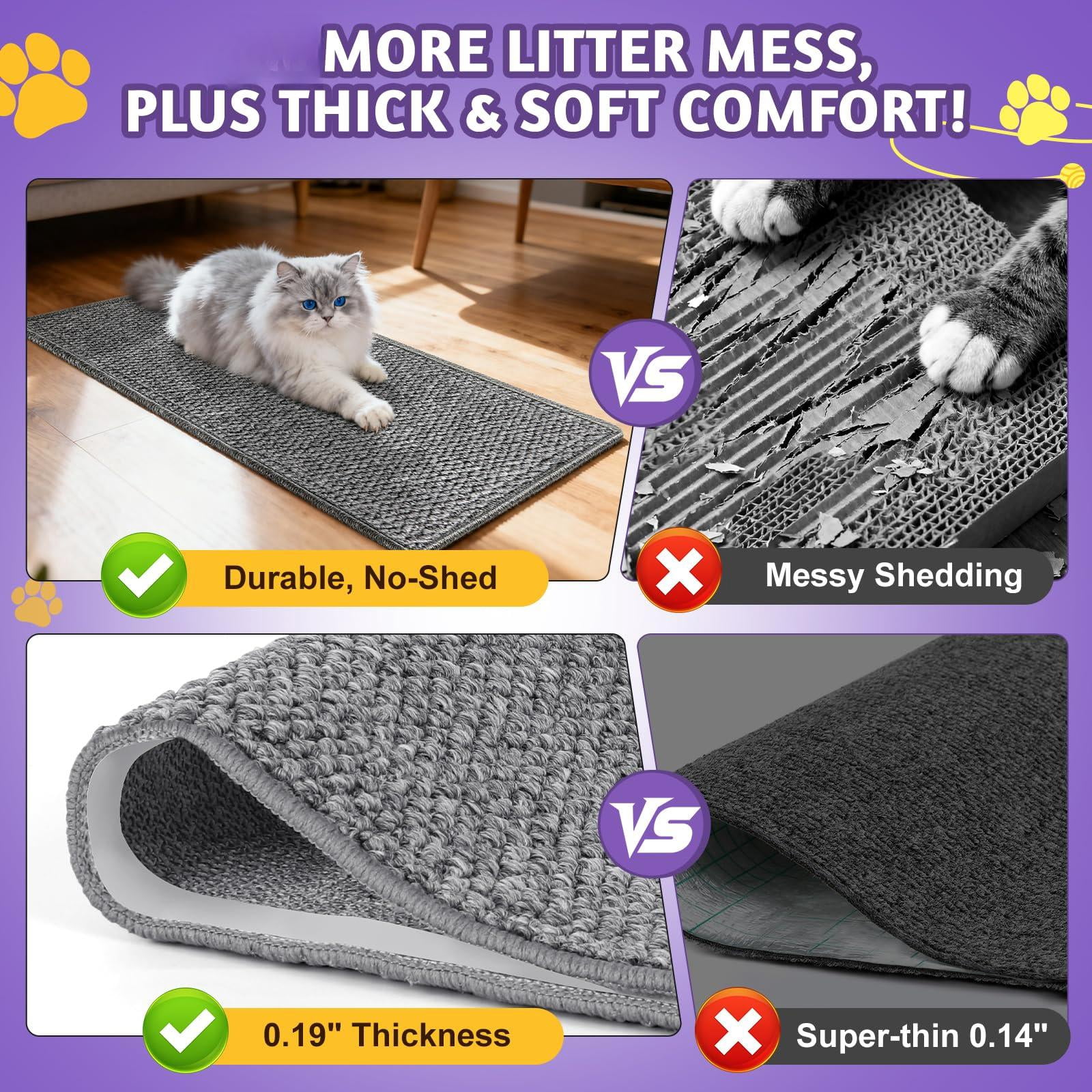 Door Protector From Cat 19.6" X 7.8" Wall Corner Scratcher  Anti Scratch Frame Furniture For Indoor Cats