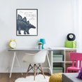 thumbnail image 3 of Stupell Industries Bohemian You Are Strong Dinosaur Black Framed Giclee Art, 16 x 20, by Elizabeth Tyndall, 3 of 8