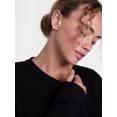 thumbnail image 3 of Joyspun Women's Fleece Lounge Sleep Top with Long Sleeves, Sizes XS-3X, 3 of 5